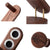 Black Walnut Hair Dryer Storage Bracket - Solid Wood-1915196908138270723
