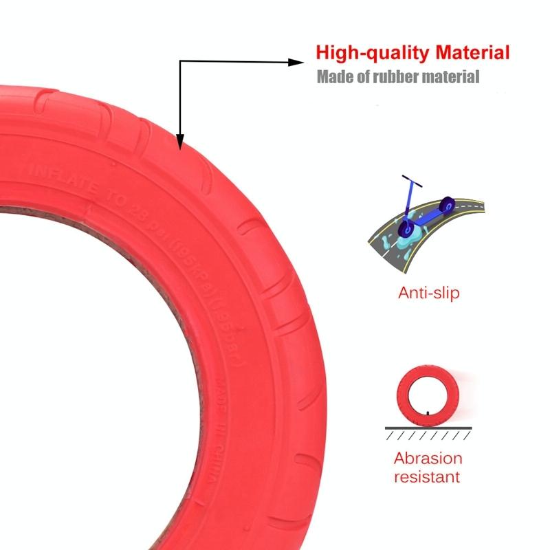 10X2 Inflatable Solid Tire For Xiaomi Mijia M365 Pro - Durable And Versatile-1964932332867686401