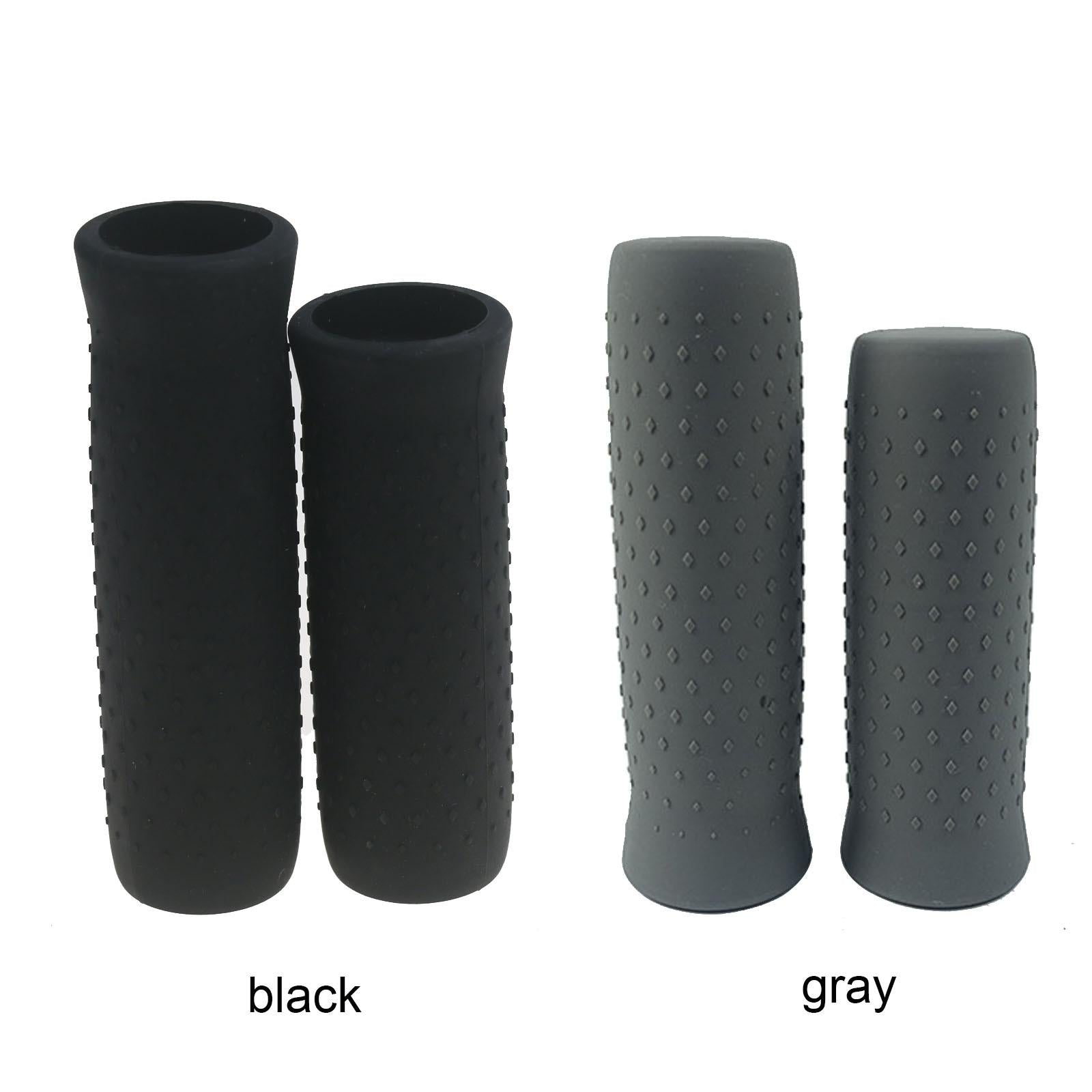 Silicone Handbar Cover For Ninebot G30 Max - Gray 1 Pair-1964932290052231169