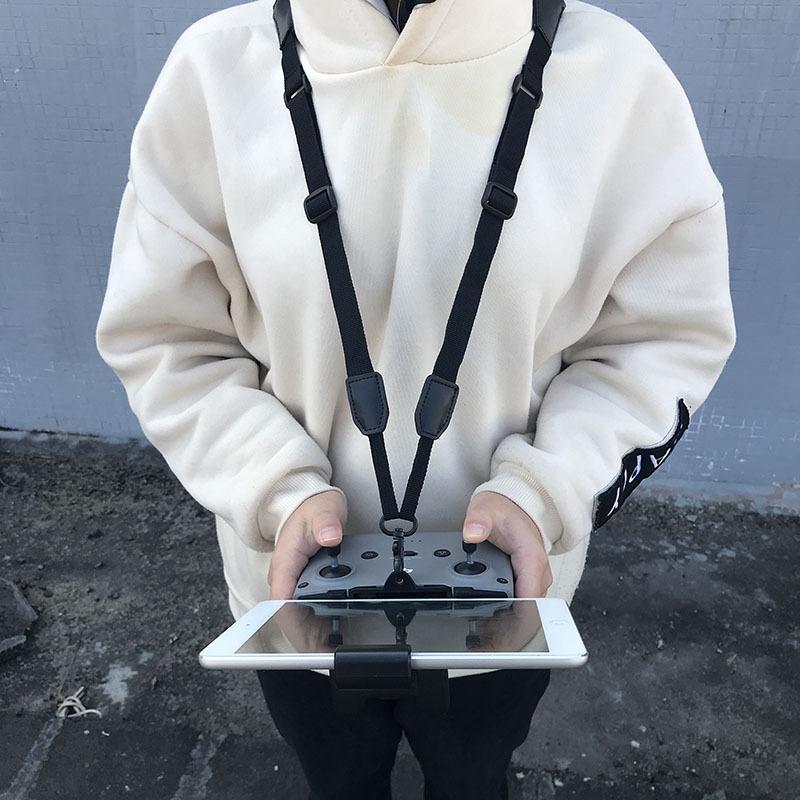 Remote Control Lanyard For Dji Mavic Air 2 / 2S / Mini 2 / Mini 3 Pro - Wide Rope Style With Hook-1915197855262445572