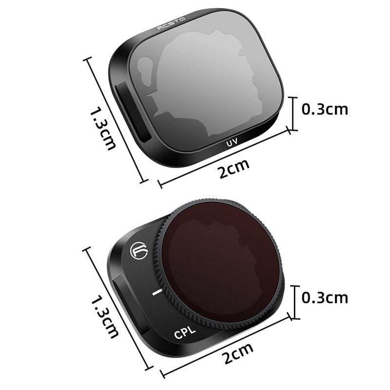 Adjustable Aluminum Alloy Filter For Dji Mini 3 Pro - Cpl Style-1915198105691754498