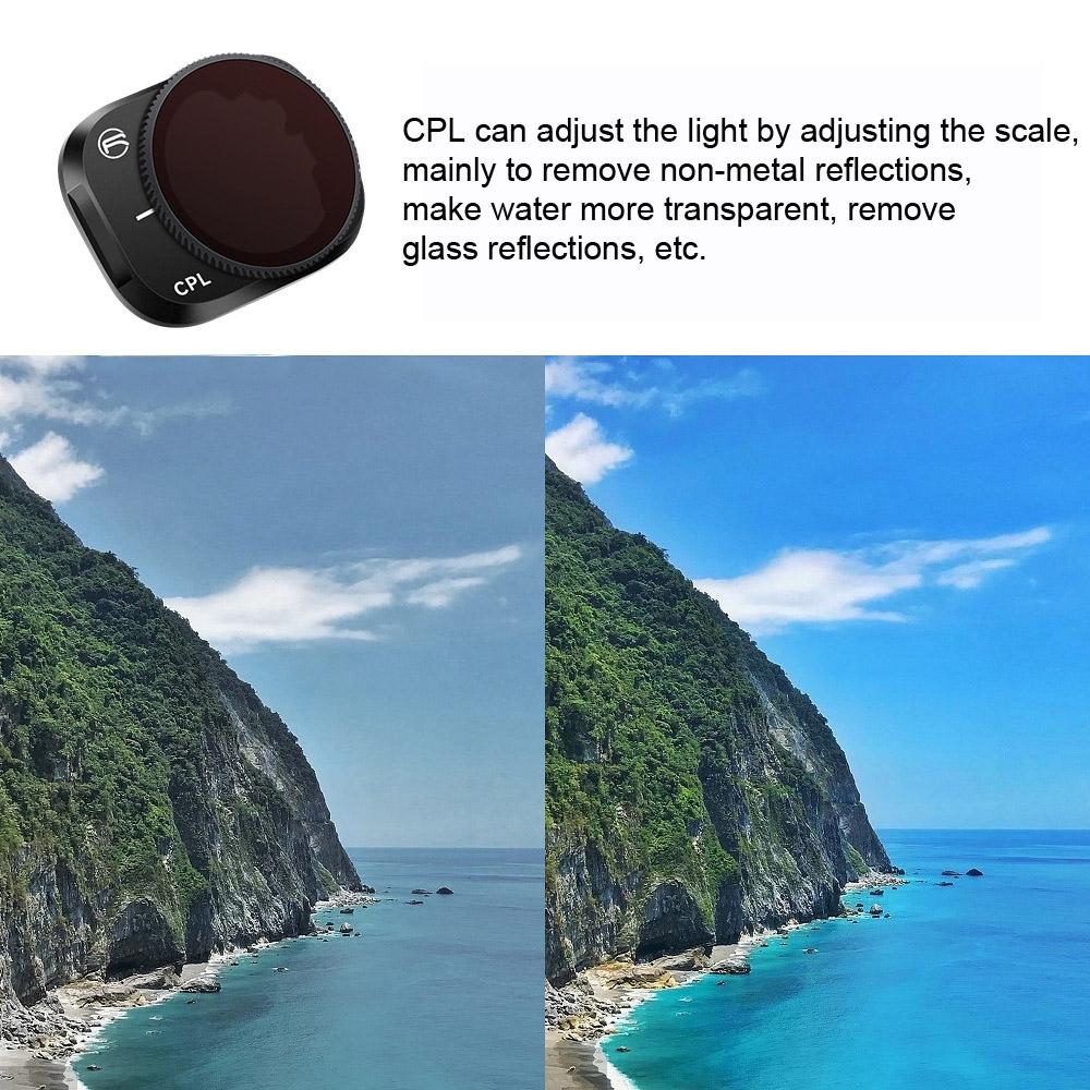 Adjustable Aluminum Alloy Filter For Dji Mini 3 Pro - Cpl Style-1915198105691754502