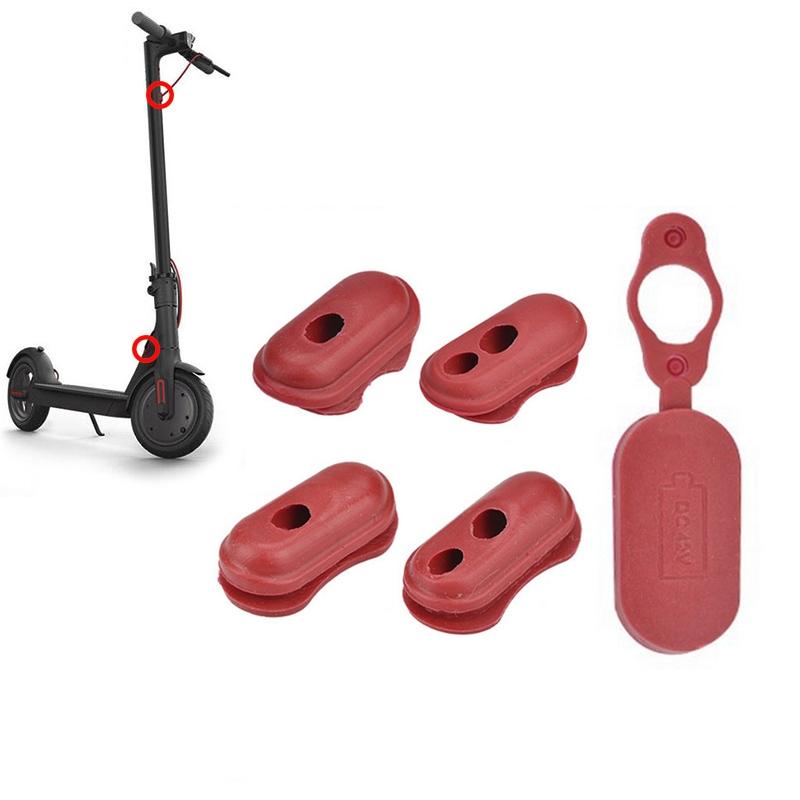 Universal 5-In-1 Silicone Port Cover For Xiaomi M365 Scooter-1964932345773559812