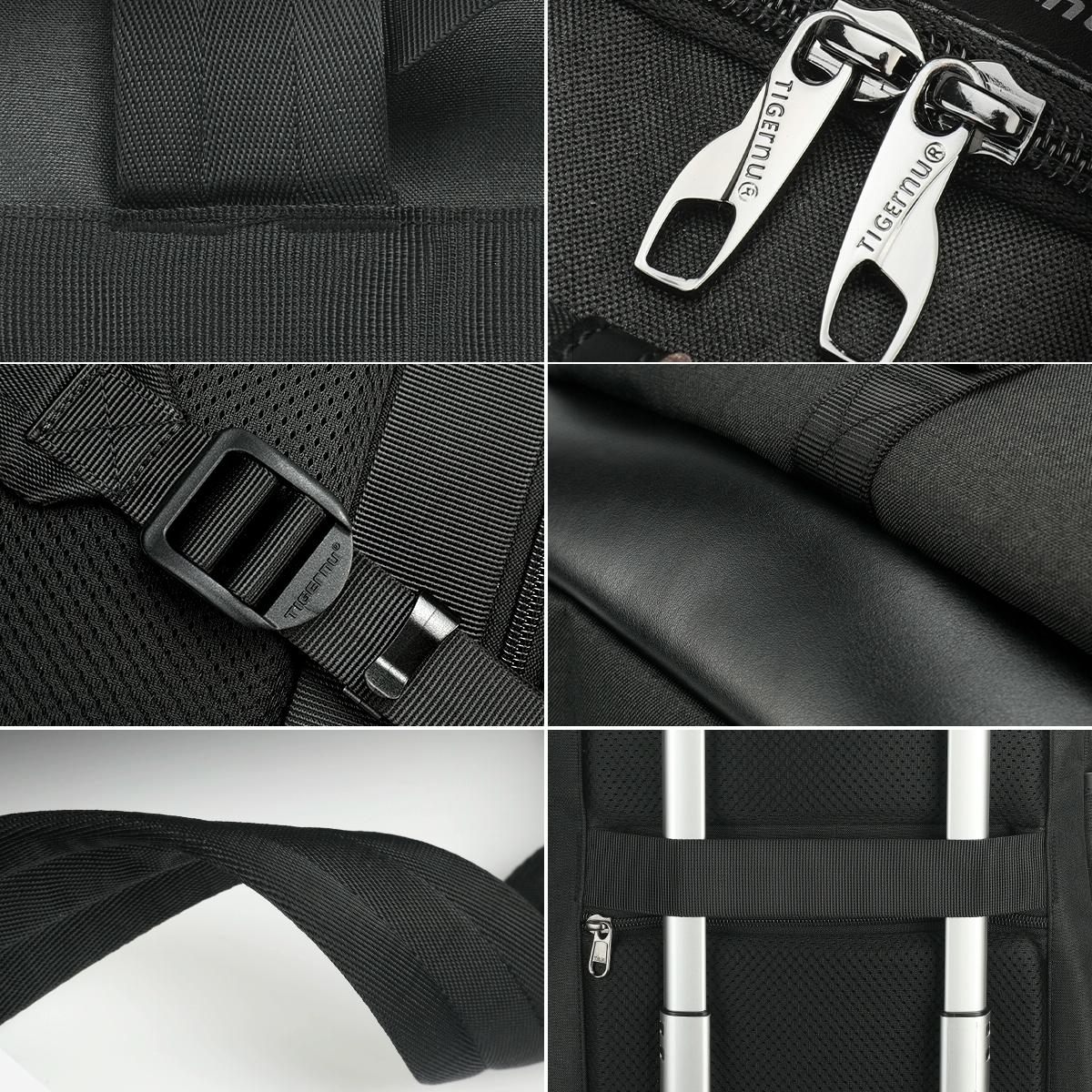 Men Simple Laptop Backpack - Compact & Stylish-1915196813695127557