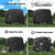 Waterproof Golf Cart Cover - 242 X 122 X 168 Cm - Black-1915196915276976133