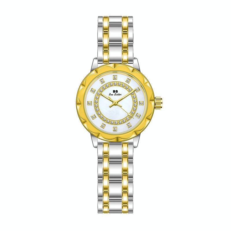 Elegant Lace Women Watch - Golden-1915196842501607430