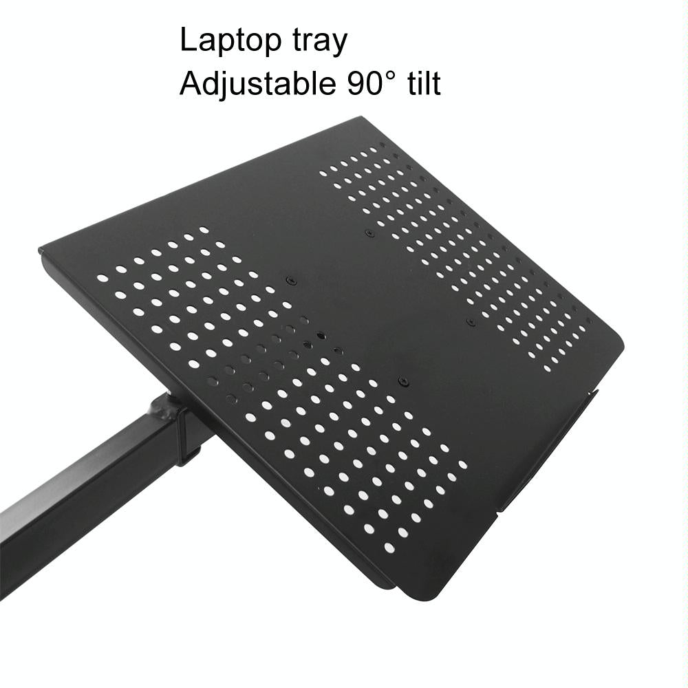 Rotatable Dual Screen Laptop Stand For Desktop-1964932310344273926