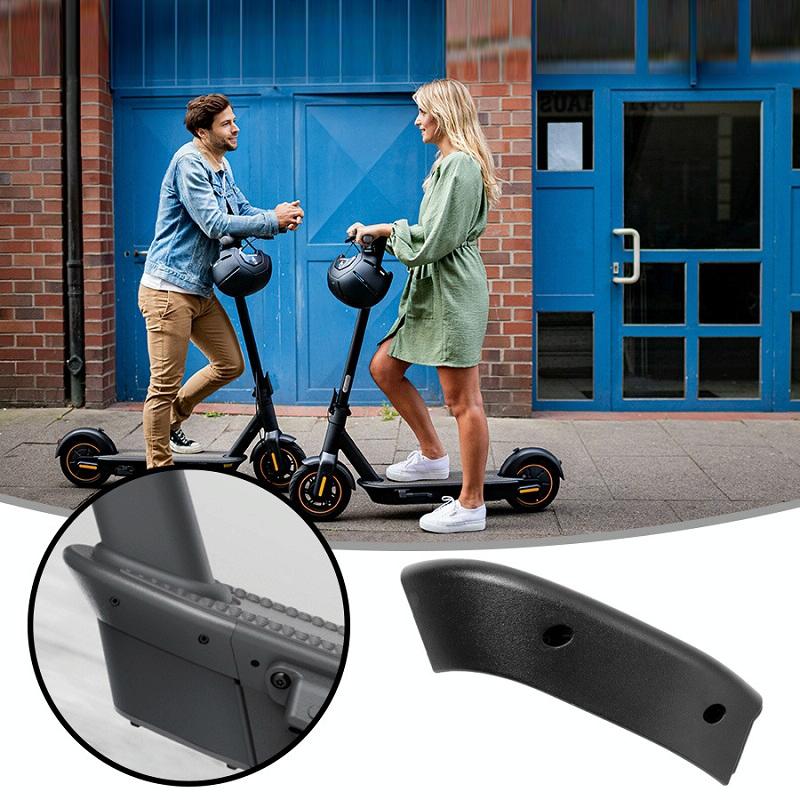 Front Side Cover For Ninebot Max G30 Scooter - Black-1964932190957604868