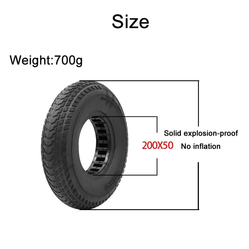 Xiaomi Scooter 8 Hollow Solid Rubber Tire - 8 Size-1964932335245856770