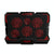 6-Fan Usb Gaming Laptop Cooler With Ports-1964932217109090305