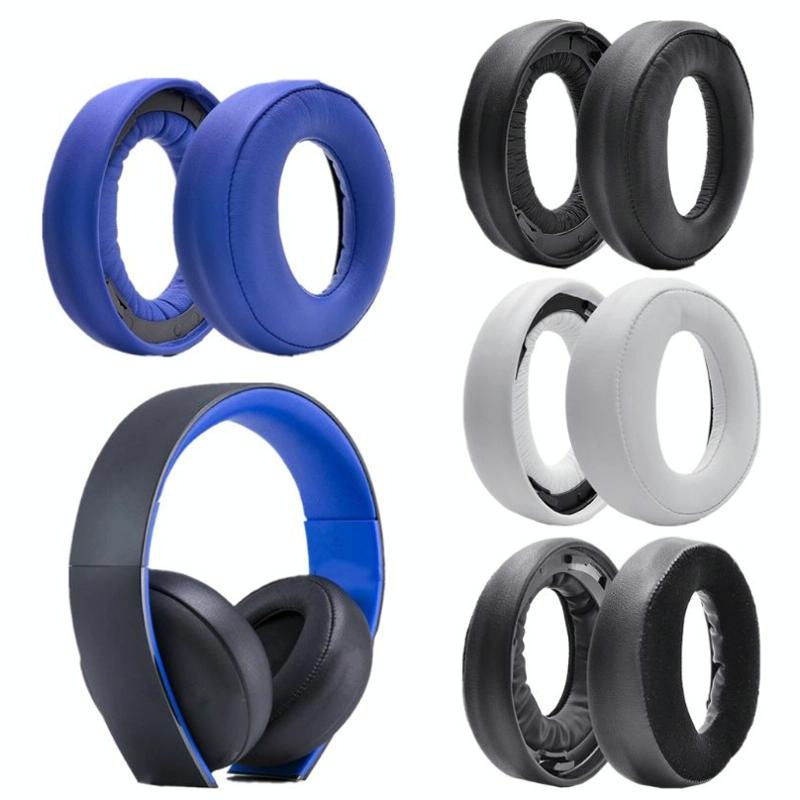 2-Pack Velvet Earpads For Sony Ps3 / Ps4 7.1 Gold Headphones-1915197610029879296