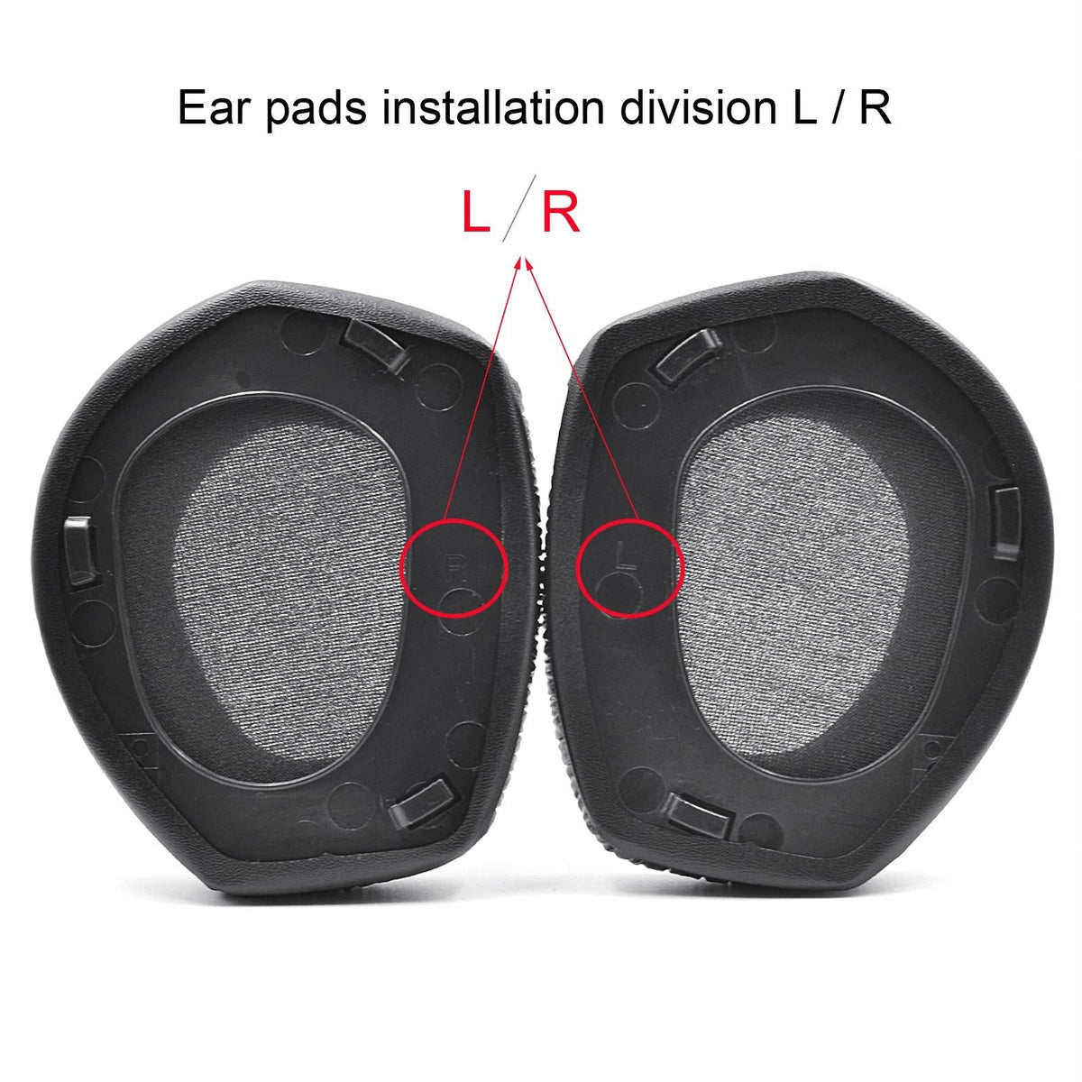 Sennheiser Earmuff Set - 2 Pcs Frog Leather For Hdr Rs165 / 175 / 185 / 195-1915198309945970692