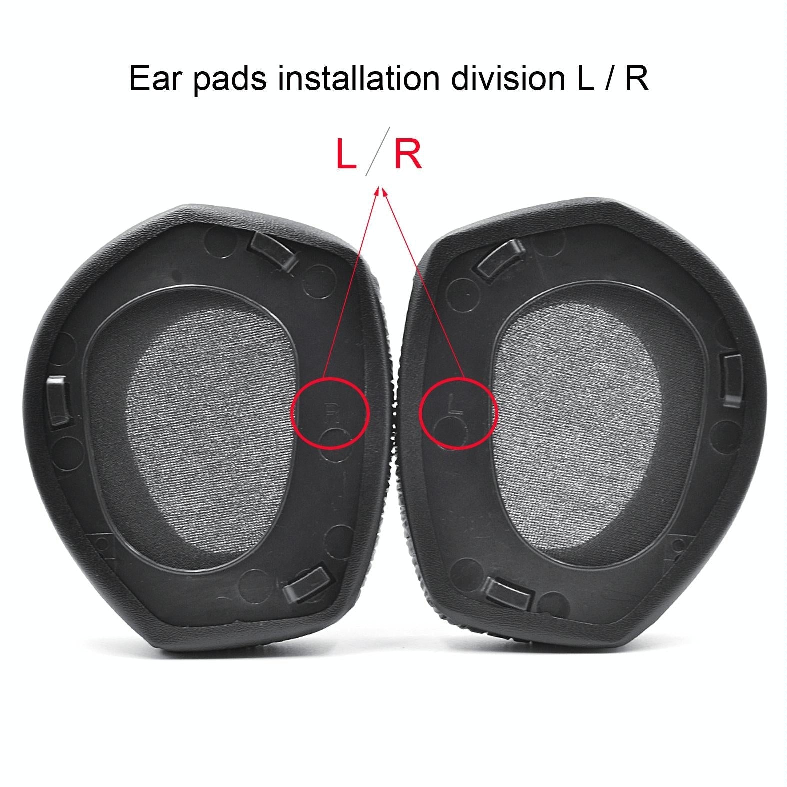 Sennheiser Earmuff Set - 2 Pcs Frog Leather For Hdr Rs165 / 175 / 185 / 195-1915198309945970692