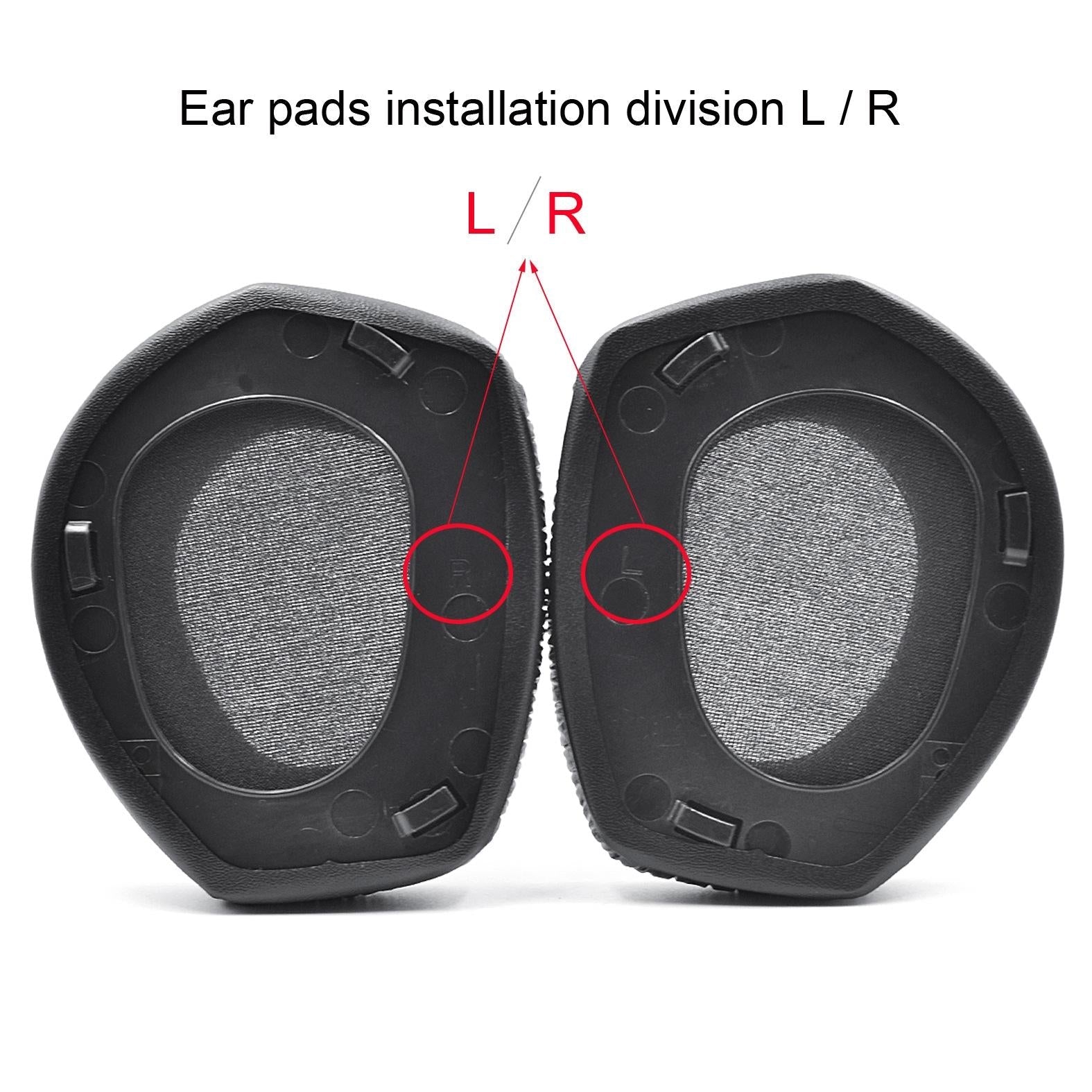 Sennheiser Earpads - 2 Pack Velvet Cloth Earmuffs For Hdr Rs Series-1915198125786664964