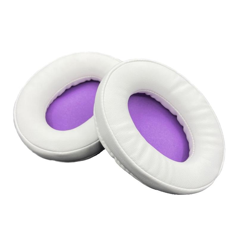 2 Foam Headphone Earmuffs For Kingston Hyperx Cloud Mix / Flight S / Alpha - White 2 Pcs-1915198143415324678