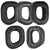Pair Of Plush Earmuffs For Corsair Hs80 Rgb Headphones - Leather & Velvet-1915198089271054336