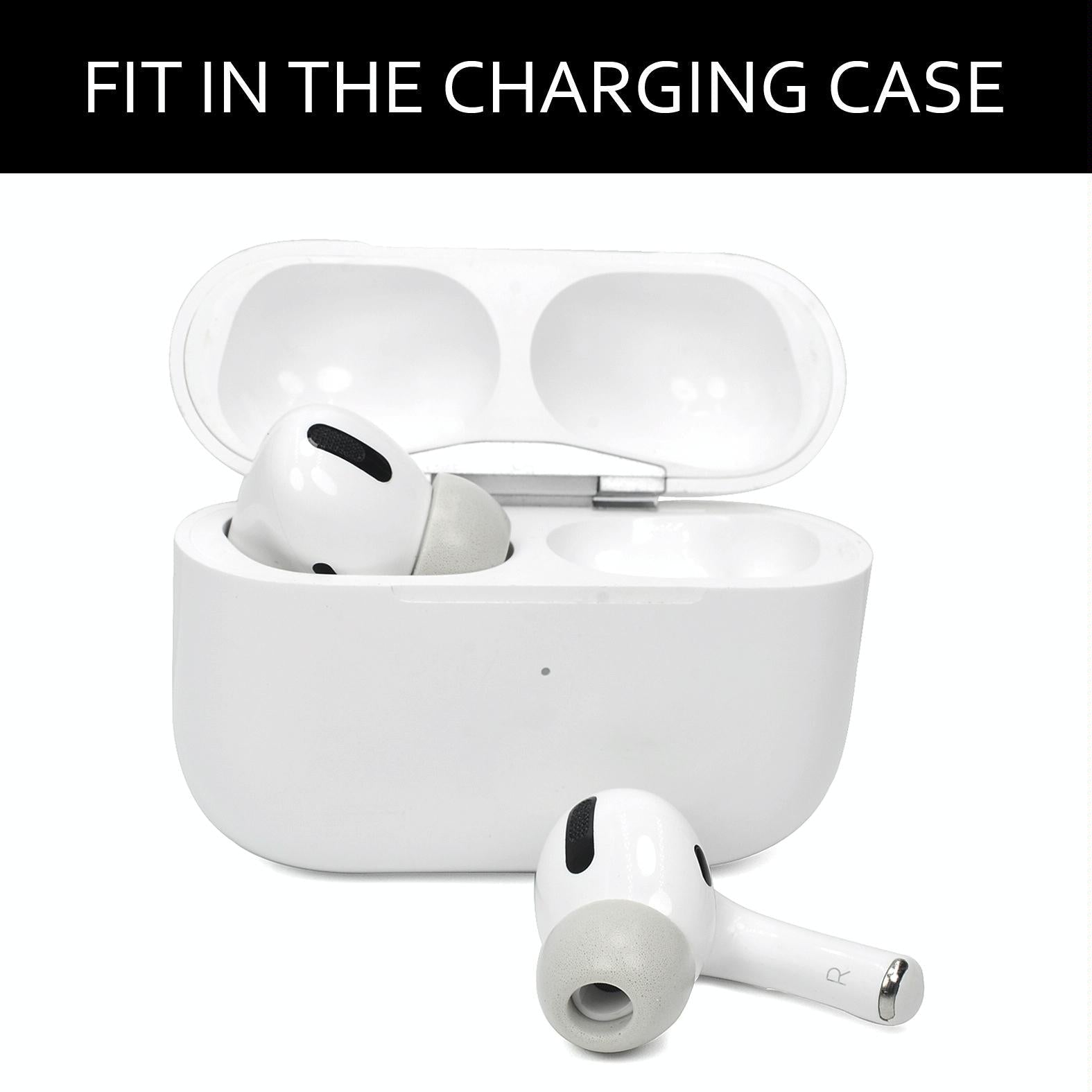 2-Pack Memory Foam Ear Caps For Tws Airpods Pro - Black Medium-1915198114483015684