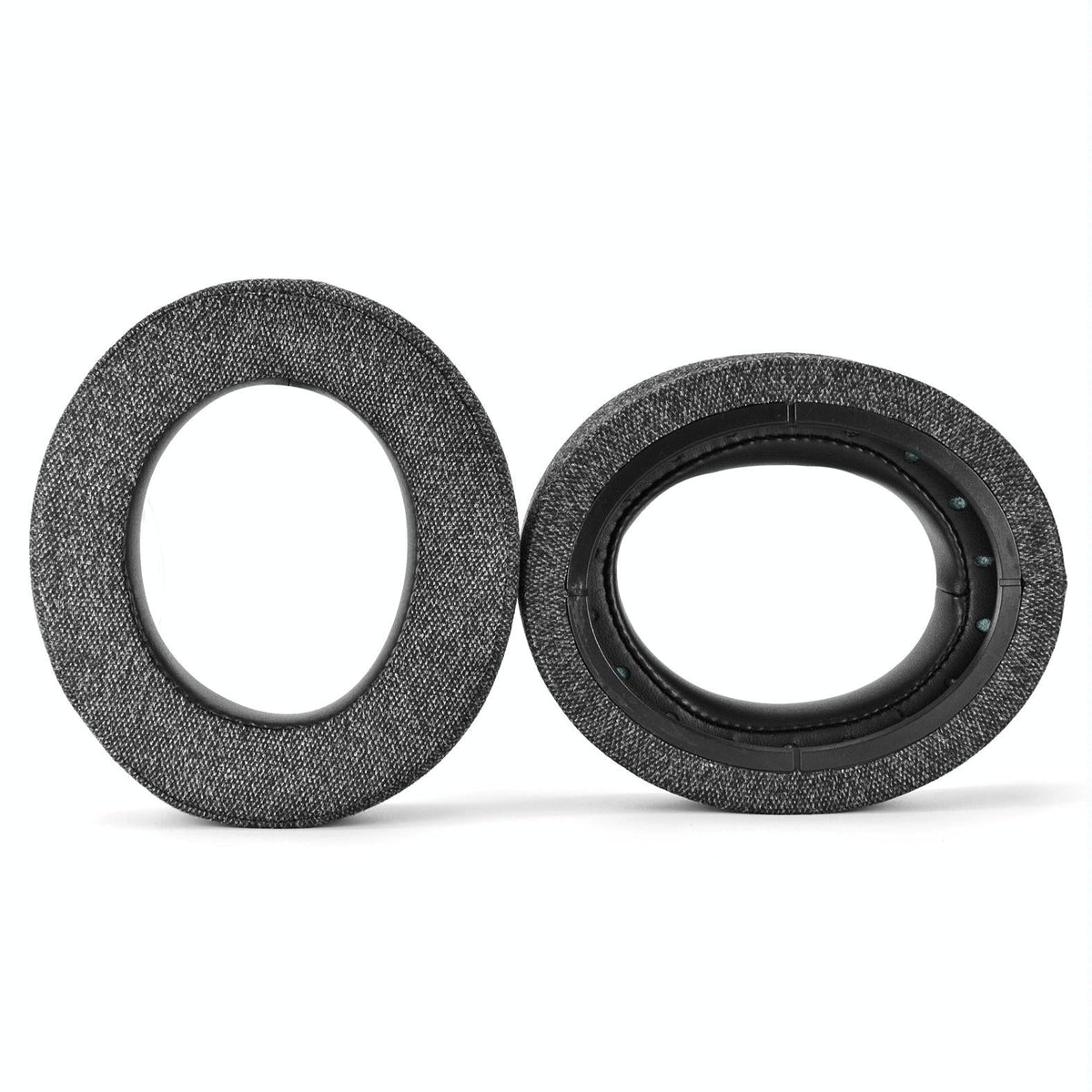 2-Pack Earpads For Corsair Hs Pro Series - Gray Linen &amp; Leather-1915196942636421121