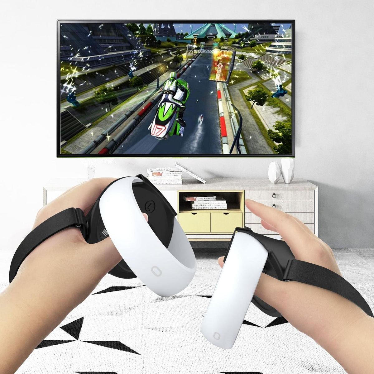 Protective Silicone Cover For Oculus Quest 2 - Anti Collision-1964932168727793665