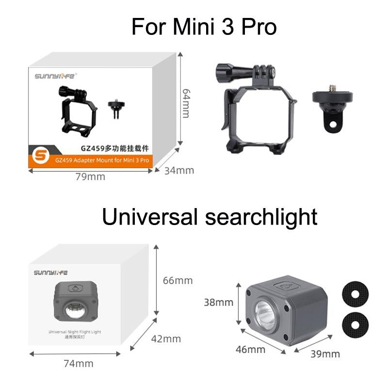 Pro Gopro10 Action Camera Mount For Dji Mini 3 - Hanging Load-1964932339654070273
