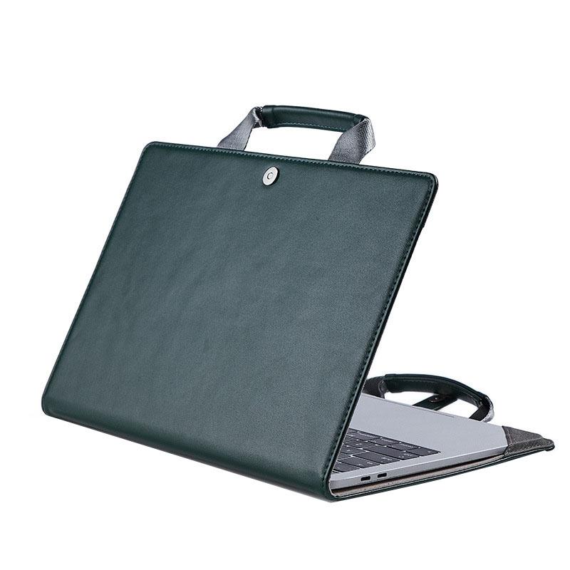 15.4 Inch Macbook Pro Protective Tote Bag - Dark Green-1915197643982770176