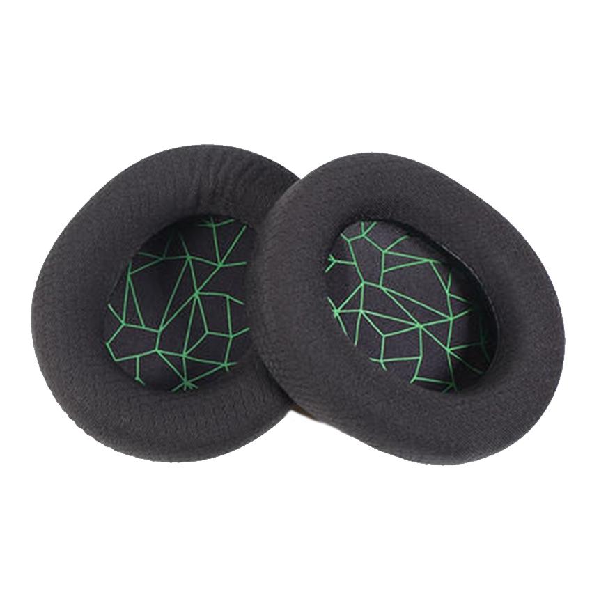 2-Pack Headset Earmuffs For Sony Mdr-7506 / V6 / 900St - Black / Green-1915197030326734853