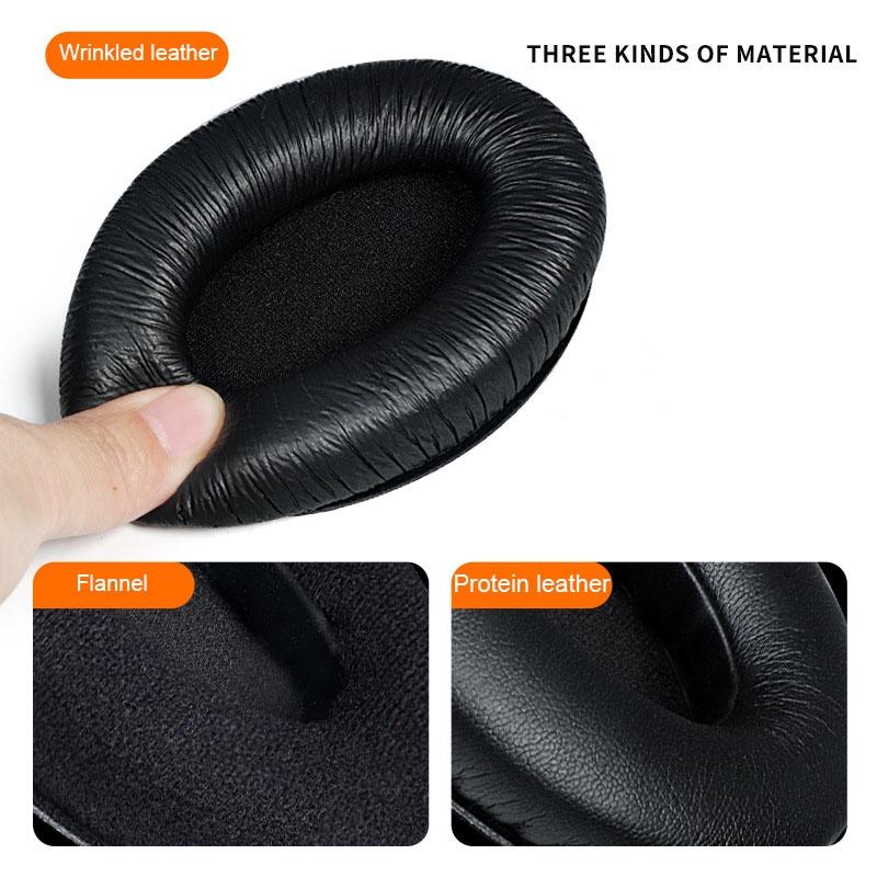 2-Pack Breathable Foam Headphone Earmuffs For Sennheiser Hd200 Pro-1915198276878077953