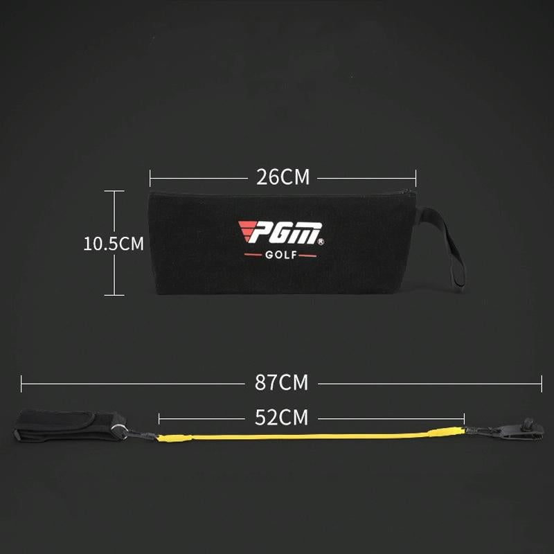 Swiping Force Golf Wave Elastic Rope Exerciser - Auxiliary For Improved Swing-1915197127676530690