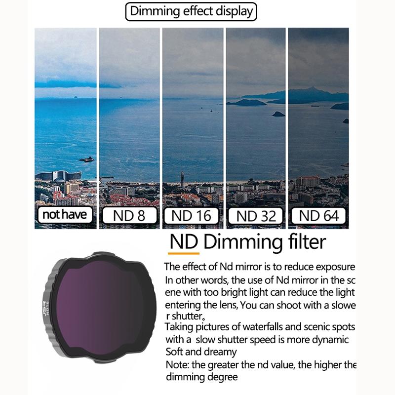Avata Style Nd8Pl Adjustable Filter For Dji - Compact-1915197169405661188