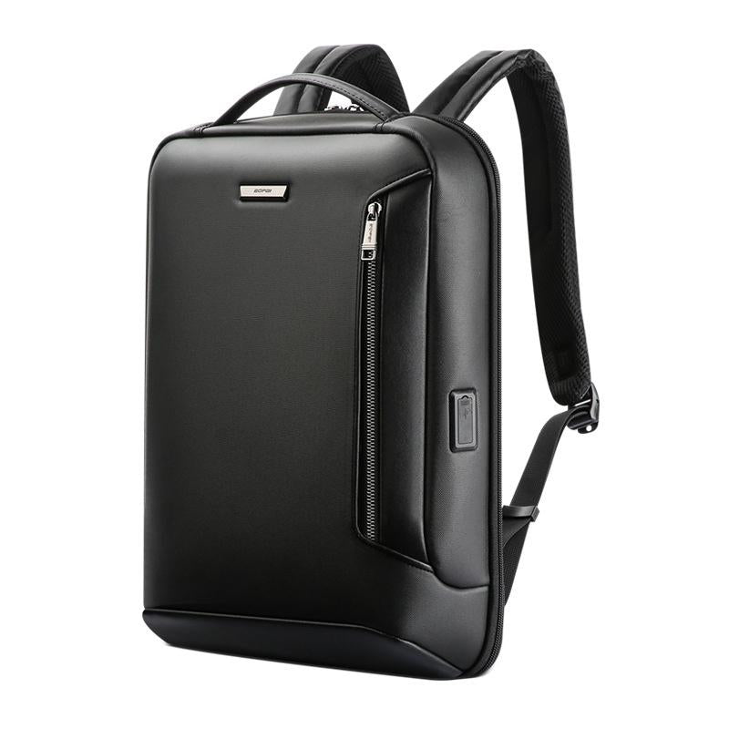 Waterproof Laptop Backpack With Usb Port - Large Capacity Lightweight Black-1915196953474502664