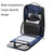 Waterproof Laptop Backpack With Usb Port - Large Capacity Lightweight Black-1915196953474502657
