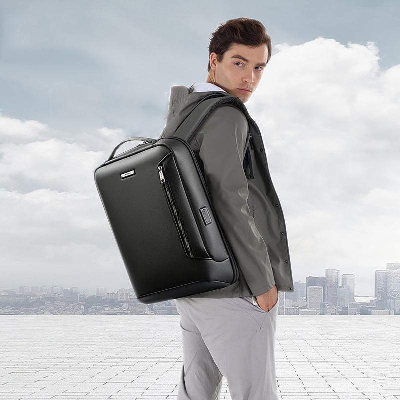 Waterproof Laptop Backpack With Usb Port - Large Capacity Lightweight Black-1915196953474502663