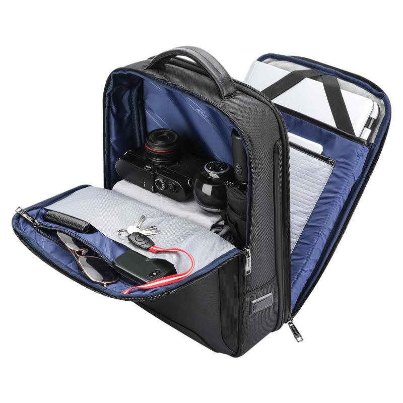 Waterproof Anti-Theft Laptop Backpack With Usb Charging - Regular Version Black-1915198358310490113