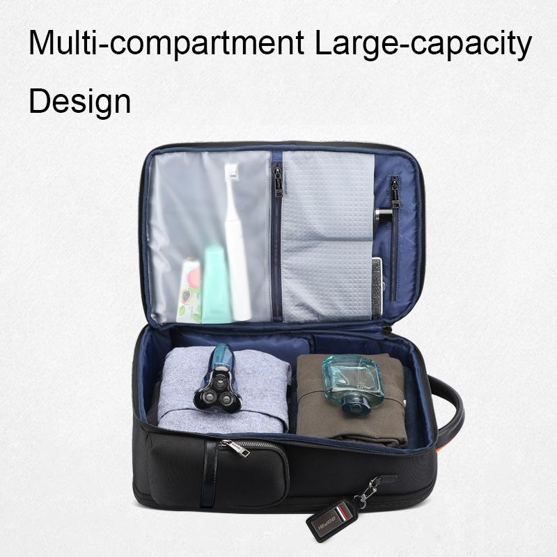Black Multifunctional Anti-Theft Laptop Backpack With Usb Charging Hole-1915196825221074945