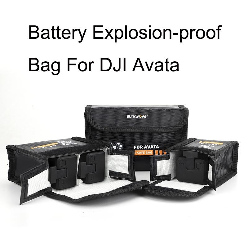 Explosion-Proof Bag For Dji Avata With Battery Protection - 3 Batteries-1915197992663650305