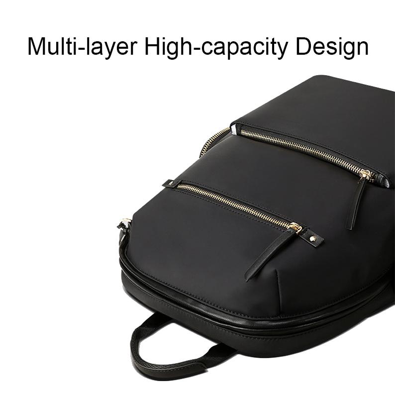Black Anti-Theft Laptop Backpack With Wear-Resistant Design-1915196941470404609
