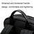 Black Anti-Theft Laptop Backpack With Wear-Resistant Design-1915196941470404612