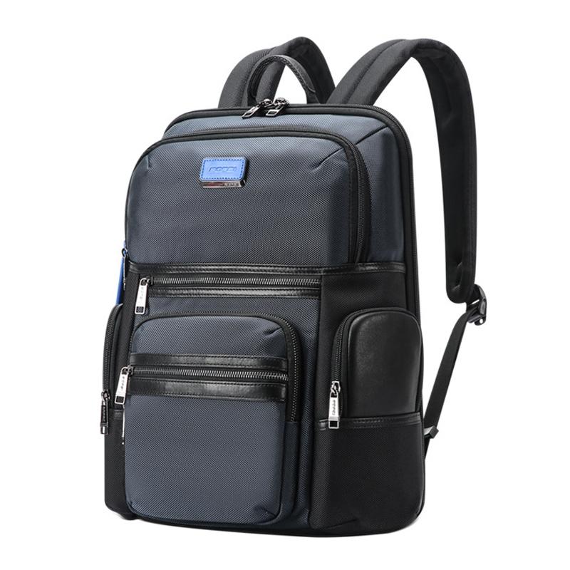 Multifunctional Usb Business Backpack - Anti-Theft Navy Blue-1915196879226933255