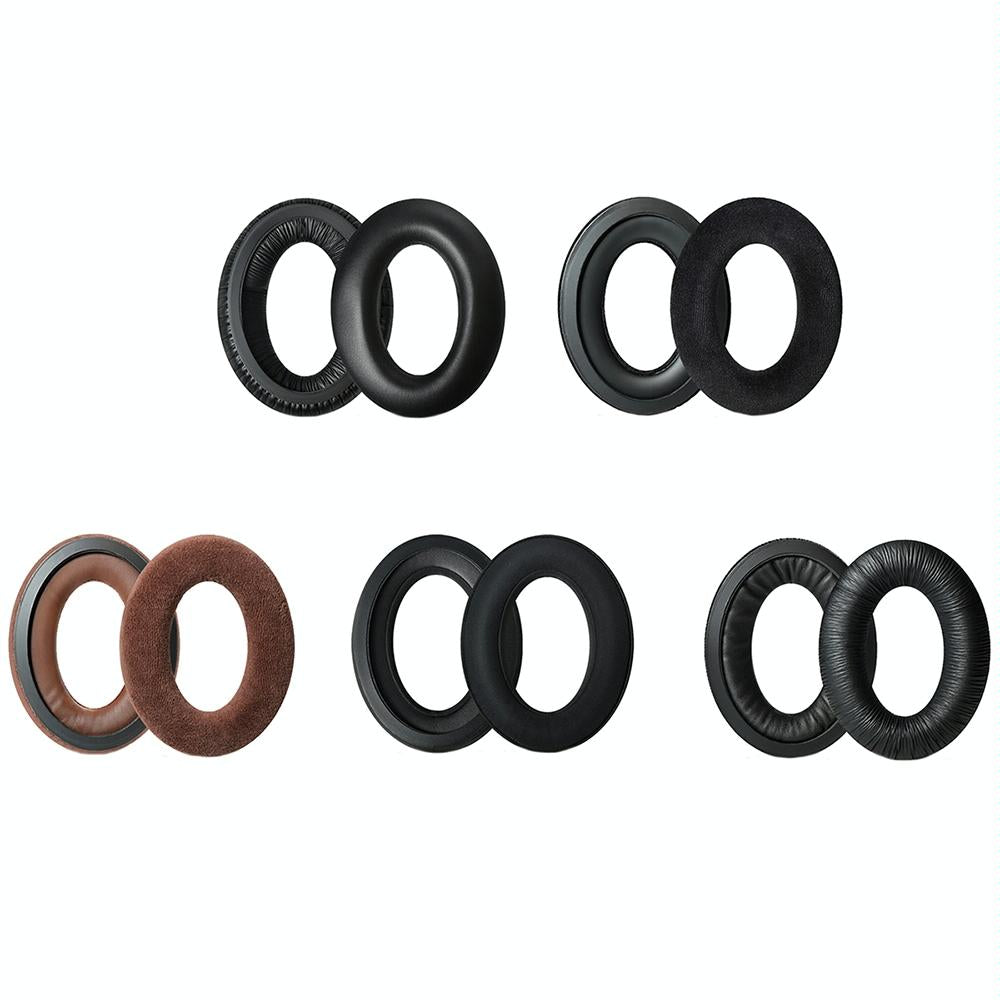 Sennheiser Pxc450 / Pxc350 / Pc350 Headset Earmuffs - 2 Pack Wrinkled Leather-1915197622596014081