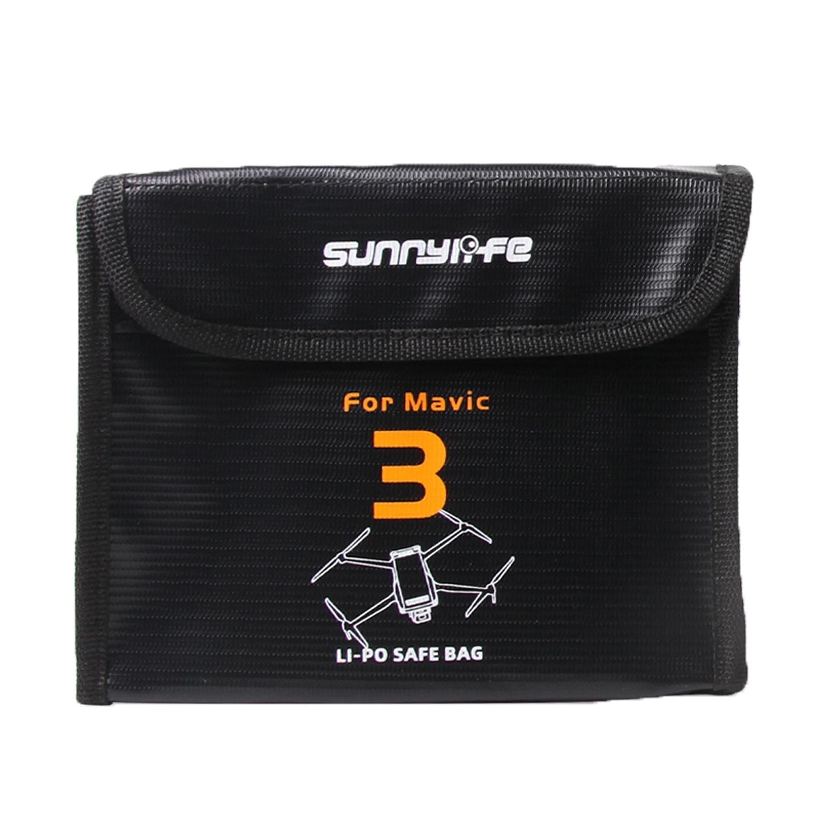 3-In-1 Mavic 3 Battery Storage Bags - Safe & Explosion-Proof-1915197690925420544