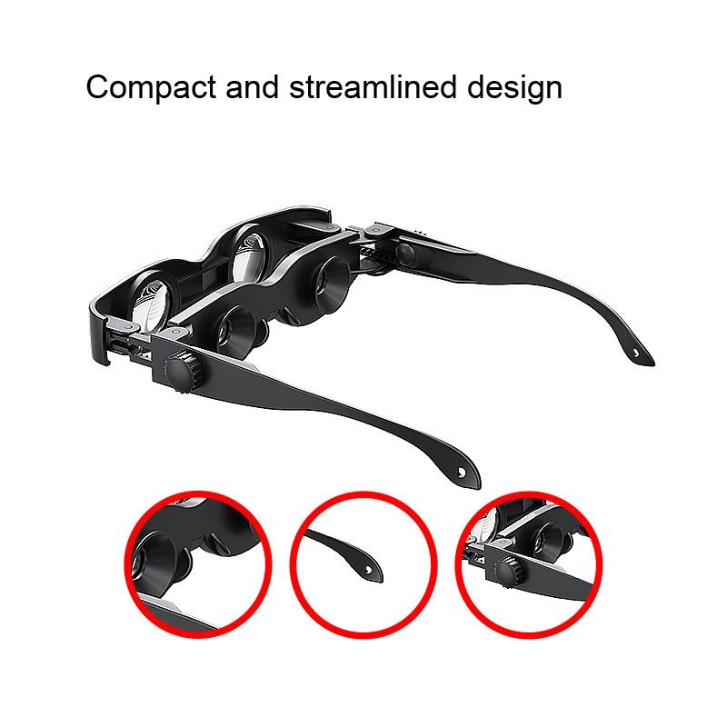 Adjustable Focus Fishing Binoculars With Red Polarised Lens-1915197816913924097