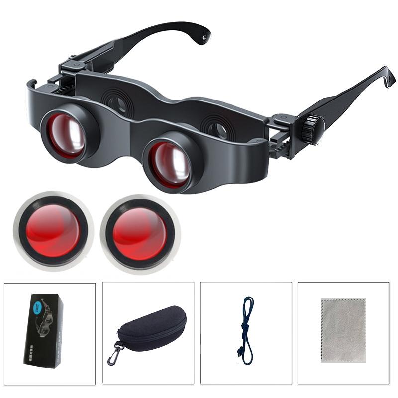 Adjustable Focus Fishing Binoculars With Red Polarised Lens-1915197816913924102