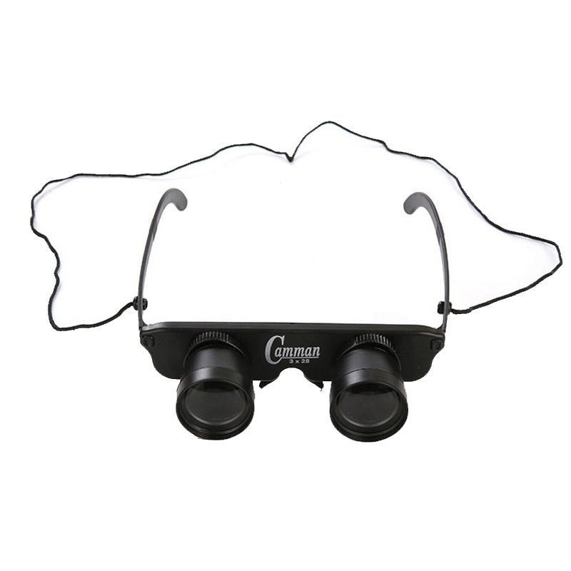 Adjustable Focus Fishing Binoculars - Glass Type 3 X 28-1962691930185928705