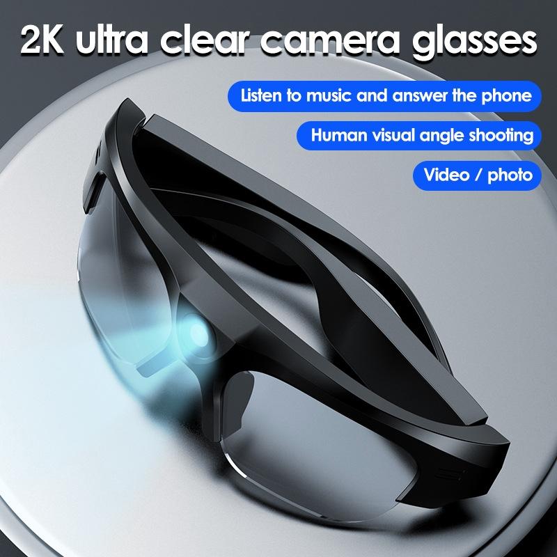 Wireless Anti-Blue Light Smart Glasses For Cycling And Sports-1915196826882019329