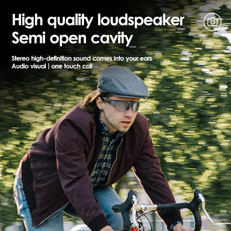 Wireless Anti-Blue Light Smart Glasses For Cycling And Sports-1915196826882019332