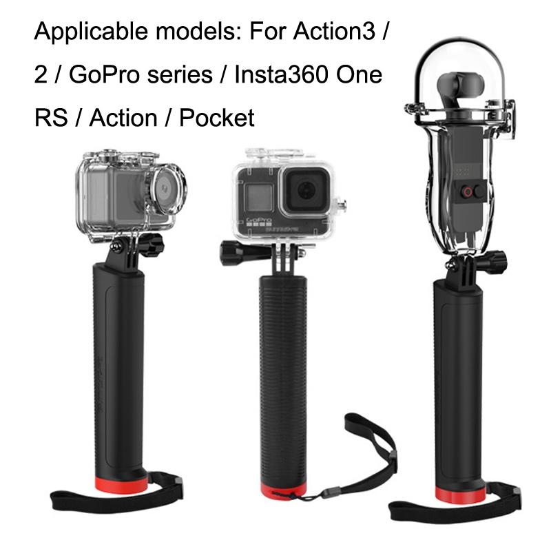 Action Camera Handle Floating Rod For Gopro Hero 11 And 360 One Rs-1964932215947268099