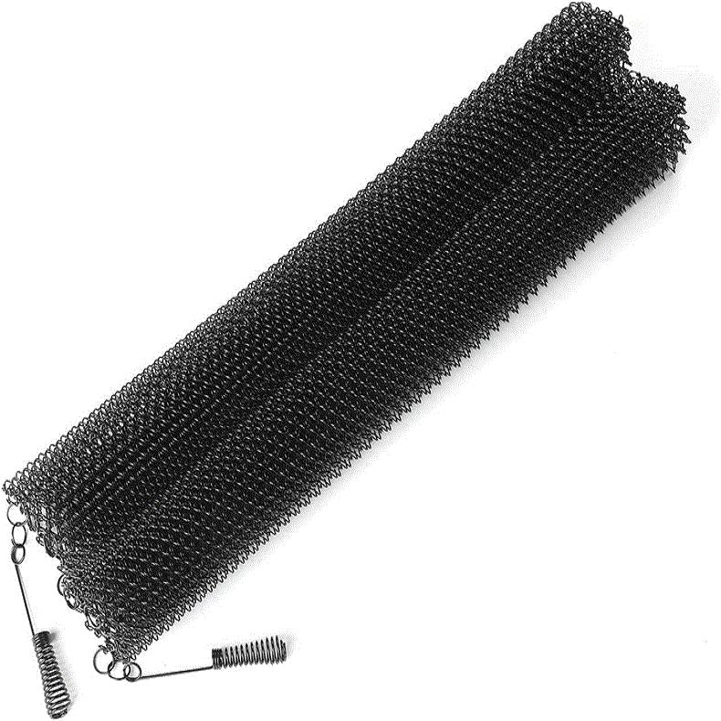 61X45.7Cm Metal Mesh Fireplace Screen - Prevent Sparks-1915198341310976001