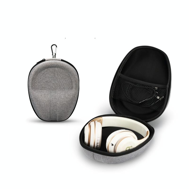 Gray Headphone Storage Bag - Universal Organizer-1915198271014440960