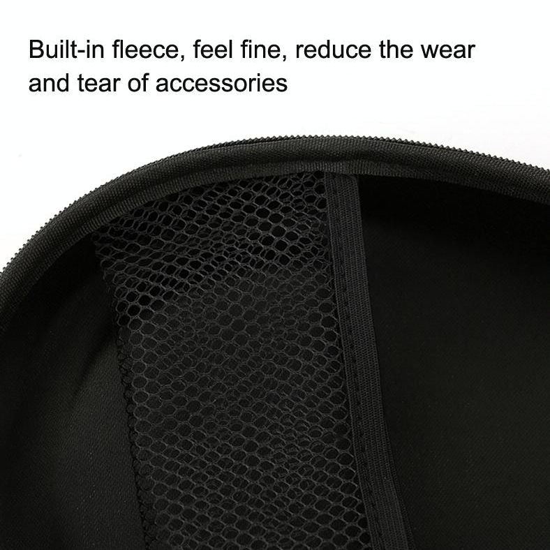 Gray Headphone Storage Bag - Universal Organizer-1915198271014440963