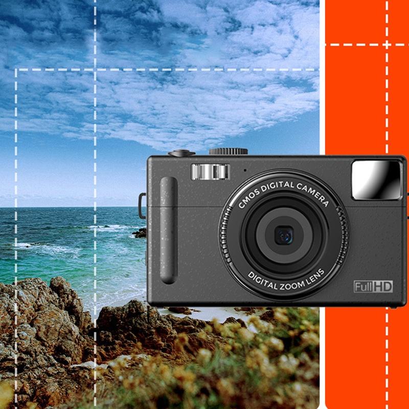 3.0 Hd Children'S Digital Camera With 48Mp And 3 Screen - Black-1915198330602917894